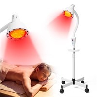 BUIFAC 275W Infrared Heat Lamp with Adjustable Sta