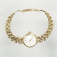 Imperialto 9K gold ladies watch & band: