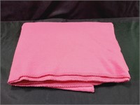Kids Pink Fleece Blanket