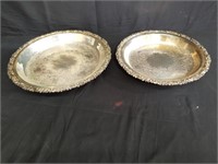 Silver plate trays