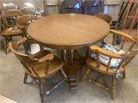 MAPLE DINING ROOM TABLE SET