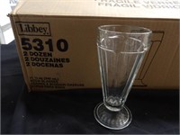 BOX OF 24 NEW 11.5oz SODA GLASSES