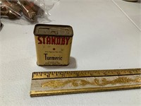vintage Standby  turmeric tin