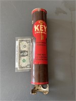 Vintage Key chewing tobacco advertising dispenser