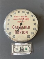 Vintage Gallagher and Burton Whiskey advertising