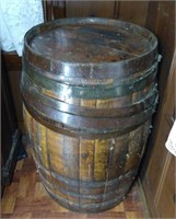 Old Whiskey Barrel 3ft x 22"