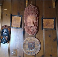 Wood Carvings, Leather Art, More