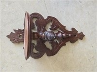 Antique Walnut Eastlake Style Wall Sconce Stand