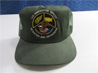 SnapBack US IMMIGRATION OFFICER Ballcap Hat