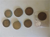 Canadian Large Pennies