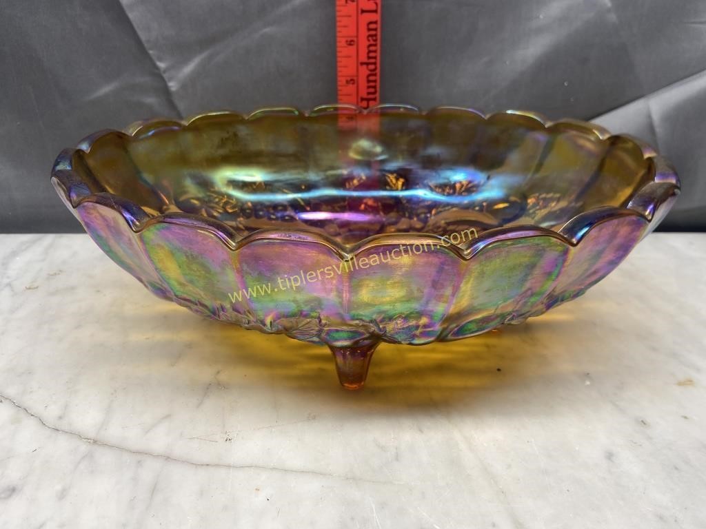 Amber carnival fruit bowl