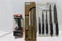 Knives & Sharpner
