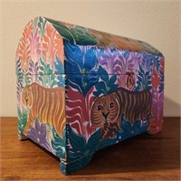 Jamaican Painted Tiger Chest