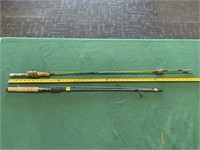 Shakespeare and Fiberglass Fising Rods