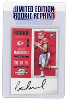 Limited Rookie Reprint Mahomes II