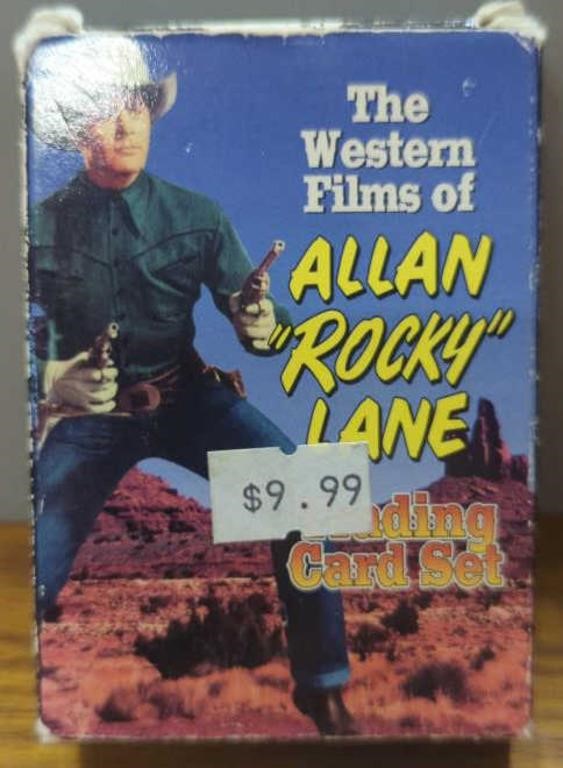 The Western films of Alan Rocky Lane trading card
