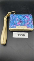 Lilly Pulitzer , keychain, wallet - good condition
