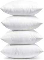 OTOSTAR Set of 4 Pillow Inserts 18x18 Inches