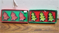 NEW 2 Packs 3 per Pack Wax Filled Xmas Votives