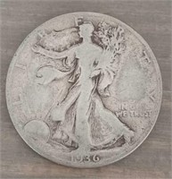 1936 Silver Walking Liberty Half Dollar