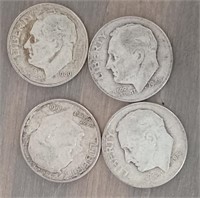Four Silver Dimes