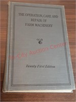 1947 21st Edition The Operation, care and repair