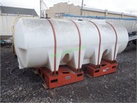 1000 Gallon Water/Spray Tank  on a Steel Platform