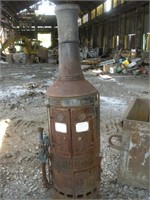 Vintage Rudd Cast Iron Water Heater  #4