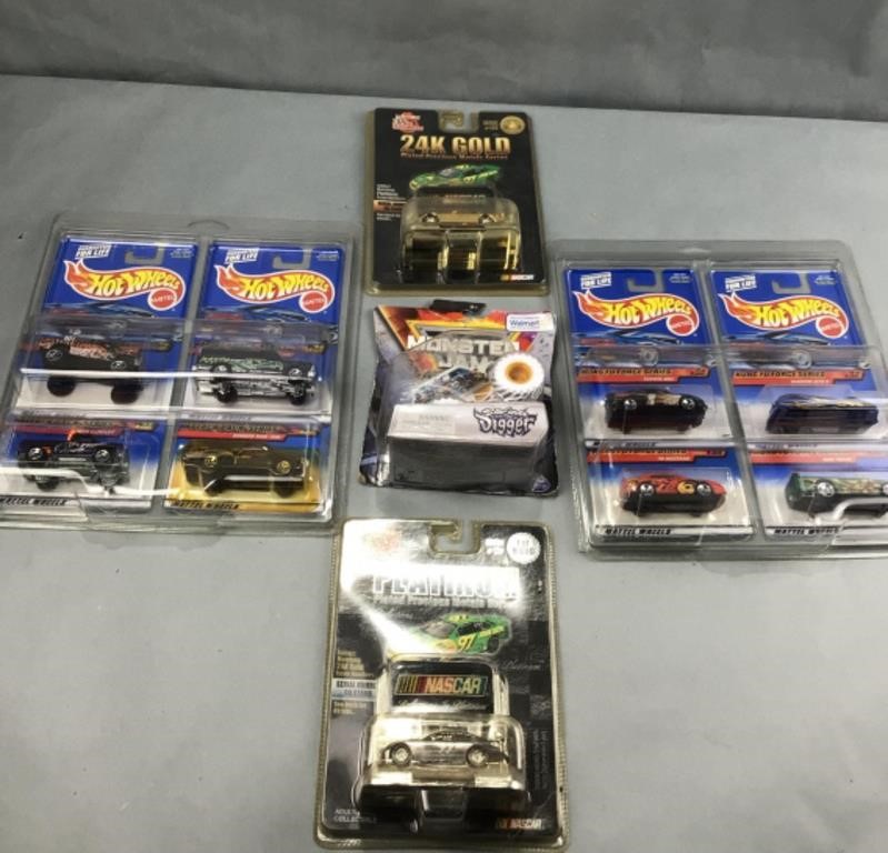 11 Toy cars