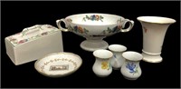 Collection Porcelain Vases & Dishes