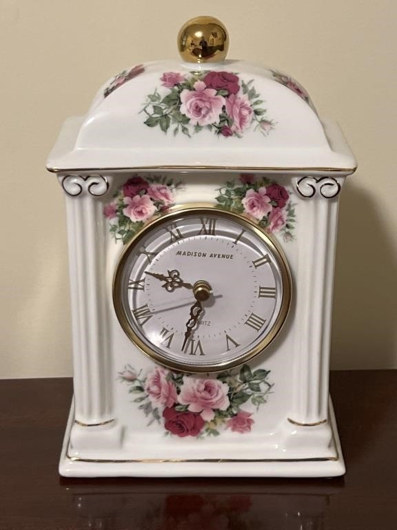 Madison Avenue mantle clock