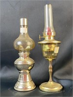Avon Bottle and Decorative Oil Lamp