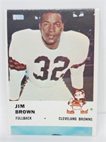 1961 Fleer Football - Jim Brown (Miscut)