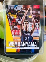 Victor Wembanyama 2021 hot shot prospects rookie