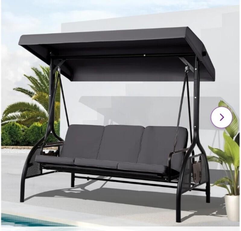 Sharikka Porch Swing with Canopy