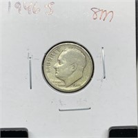 1946-S ROOSEVELT SILVER DIME