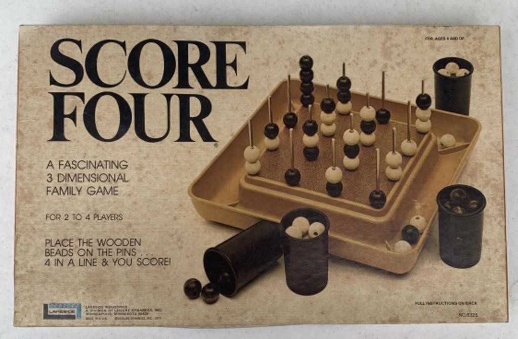 Score Four Game By Lakeside 1964