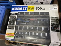 KOBALT PRO RACHET 300 PC TOOLS SET ** BOX IS