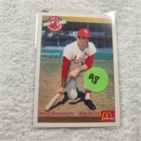 2-1992 McDonald Mike Shannon Card