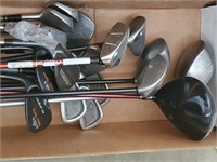 Set Of Golf Clubs In Box