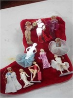 Collection of Marilyn monroe ornament collection