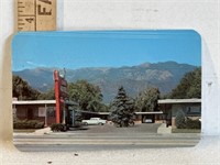 Unused postcard, chief motel, Colorado Springs