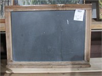 Vintage Chalk Board with Wooden Frame NO SHIP