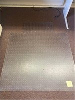 Floor small transparent carpet mat protection