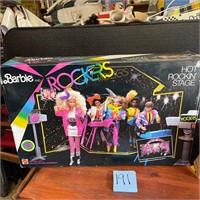 1985 Barbie Rockers hot rockin stage
