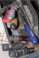 Misc. Bucket of tools and scrapers