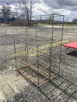 (2) METAL PLANT STANDS