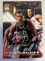 Celtics Robert Parish Signed Card with COA