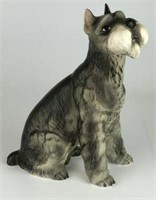 Lefton Schnauzer Dog Figurine