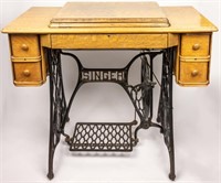 Antique Singer Treadle Sewing Machine